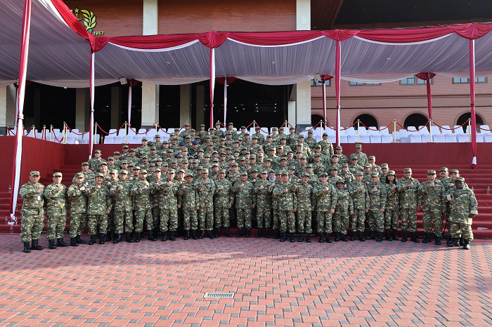 Presiden RI ke-8 Prabowo Subianto membuka giat pertama retreat Kabinet Merah Putih. (Dok. Tim Media Prabowo)