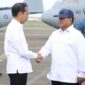 Presiden Joko Widodo bersama Pesiden Terpilih 2024-2029, Prabowo Subianto. (Facebook.com @Prabowo Subianto)

