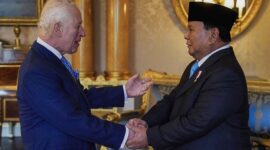 Presiden RI Prabowo Subianto bertemu dengan Raja Inggris, King Charles III. (Instagram.com @presidenrepublikindonesia)