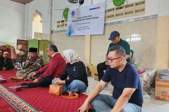 Foto : PROPAMI Care salurkan bantuan untuk panti asuhan di Bekasi. Komitmen wujudkan masyarakat sehat, peduli, dan tangguh. (18/5/25) (Doc.Ist)