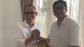 Andy Setiawan (Owner Dist Sari Roti Cilegon dan Serang) dan Galang Fernando (Head GT PT Nippon Indosari Corpindo, Tbk). (Dok. Star Makmur Sejahtera)